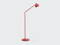 Lampada Da Scrivania a stelo 58×28×158 cm - rosso - testa sferica inclinata per camera da letto